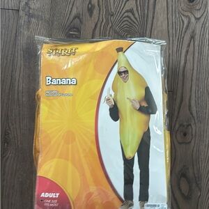 Spirit Adult Banana Halloween Costume - Bright Yellow